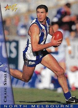 1997 Select AFL Ultimate Series #9 Craig Sholl Front
